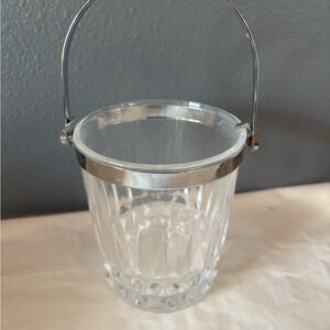 Cristal d’ Arques vintage collectible lead crystal ice bucket